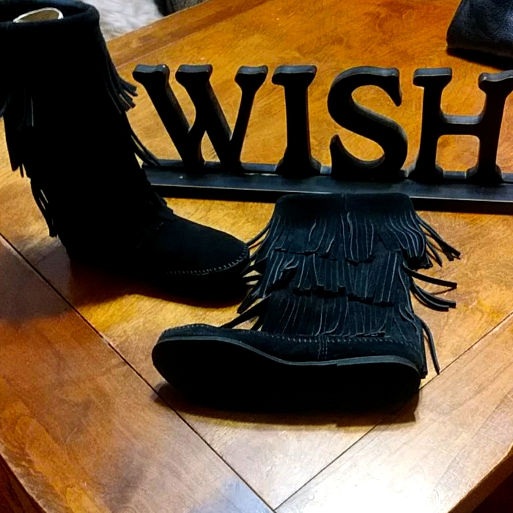 Minnetonka Suede Boots